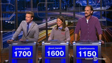 Bad Jeopardy! Answers - Hey, Were in a Keyboard Store - @midnight with Chris Hardwick