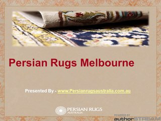 Persian Rugs Melbourne