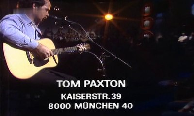 Tom Paxton - The last thing on my mind 1978
