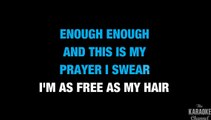 Hair in the Style of Lady Gaga with lyrics (no lead vocal)