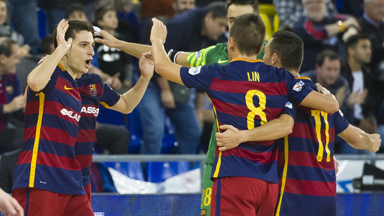 [HIGHLIGHTS] FUTSAL (LNFS): FC Barcelona Lassa – DLink Saragossa (7-4)