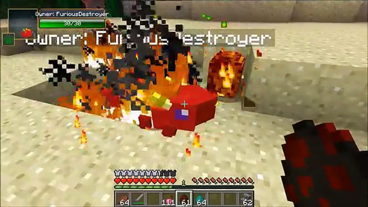 Minecraft_ ELEMENTAL PETS (BABY DRAGONS, PHEONIX, & GUARDIAN!) Mod Showcase