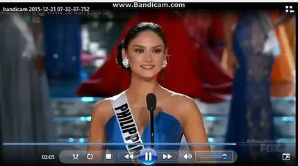 Pia Wurtzbach Final Question Why you should be next miss universe