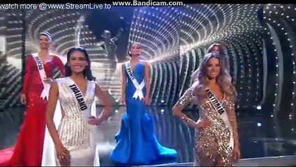 Miss Universe 2015 - Top 5 Final Annoucement
