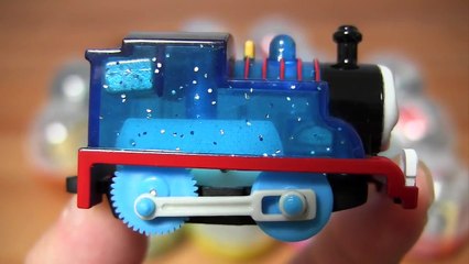 カプセルプラレール きかんしゃトーマス キラキラの高山鉄道のなかまたち編 全17種☆開封・レビュー Thomas and Friend Capsule Toy plarail