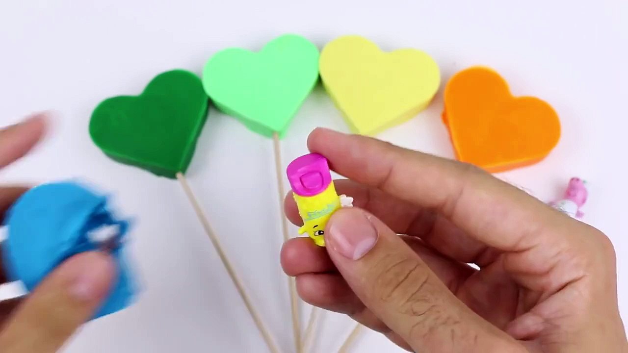 pepap pig play doh Lollipop Surprise eggs peppa pig Disney Cars frozen Shopkins Egg juguete