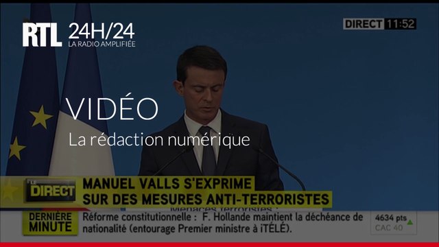 VIDÉO - Le seuil des 1.000 individus ayant rejoint les groupes jihadistes a été franchi , déclare Manuel Valls