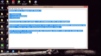 Understanding Sets in the Collection Framework