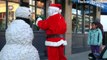 Scary Snowman Christmas Prank scaring Santa Clause - Season 2 Episode 3