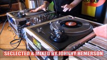 Dj Johnny Hemerson live 80s mix on vinyl