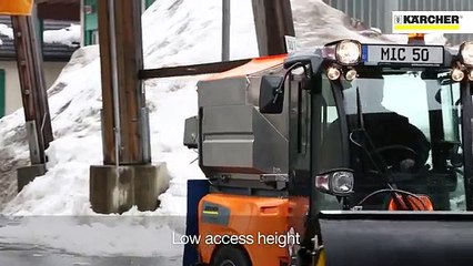Kärcher municipal carrier MIC 50 – winter service