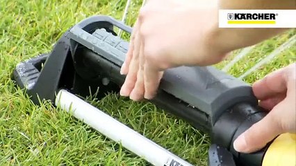 Kärcher oscillating sprinklers with Splashguard