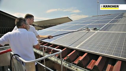 Kärcher Photovoltaic cleaning system iSolar