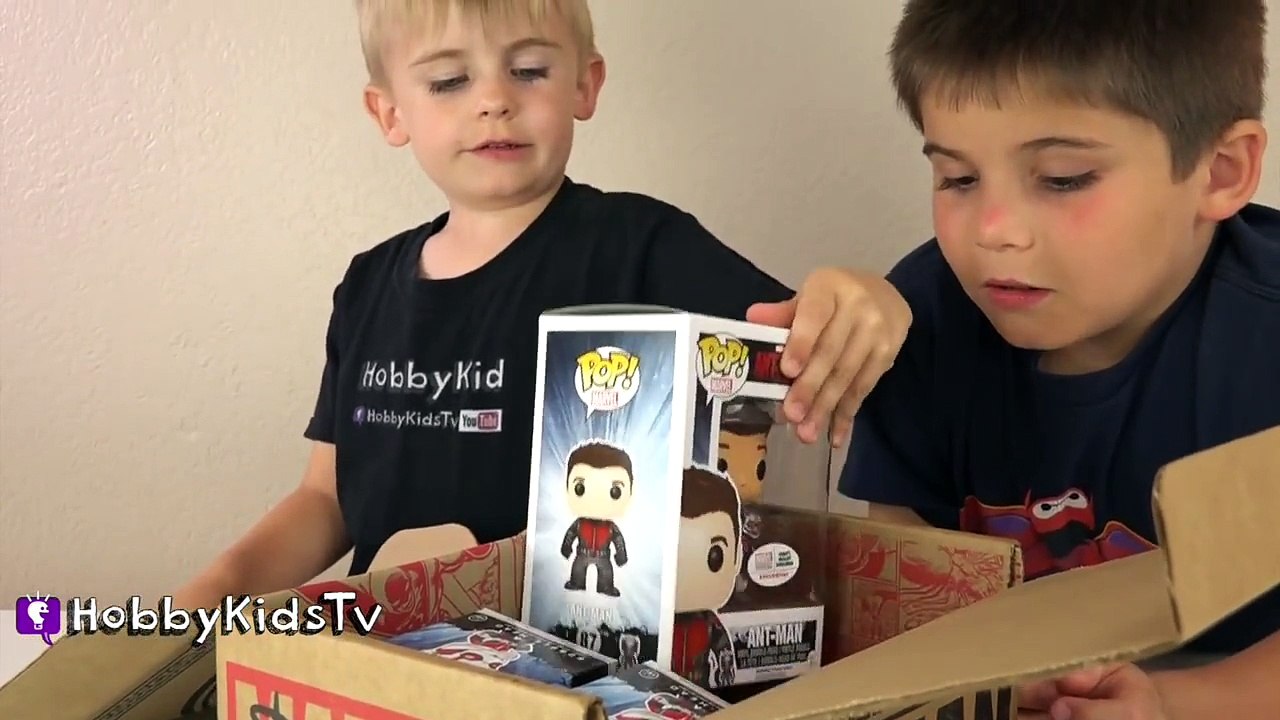Marvel Collector Corps Funko Pop Ant-Man! by HobbyKidsTV