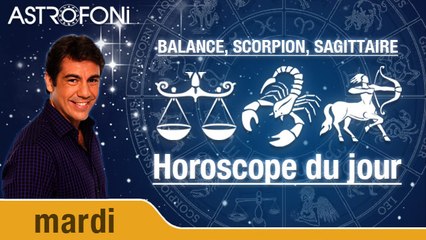 MARDI 1 DÉCEMBRE 2015, BALANCE, SCORPION, SAGITTAIRE