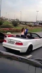 Espectacular celebración despues de la boda