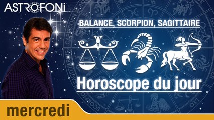 MERCREDI 2 DÉCEMBRE 2015, BALANCE, SCORPION, SAGITTAIRE