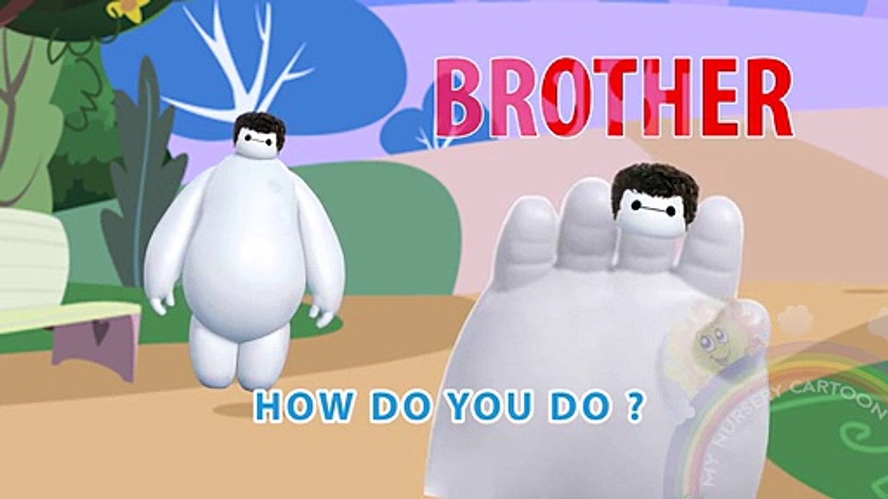 Finger Family Big Hero 6 Baymax | NURSERY RHYMES | Very Funny Cartoons