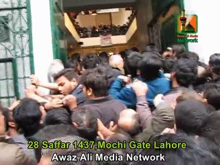 28 Saffar 1437 Baramdagi Mochi Gate Lahore