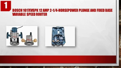 Top 4 Bosch Router