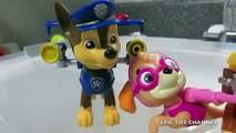 family video PAW PATROL Parody with PEPPA PIG [Nickelodeon] ICE BUCKET CHALLENGE [ALS] Toy Video