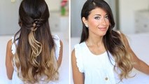 French Knot Half-Do Hairstyle