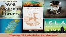 Windows NT Device Driver Development PDF