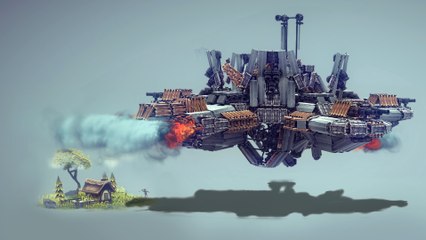 KWEBBELKOP-WORLD'S BIGGEST MOTHERSHIP EVER! (Besiege)