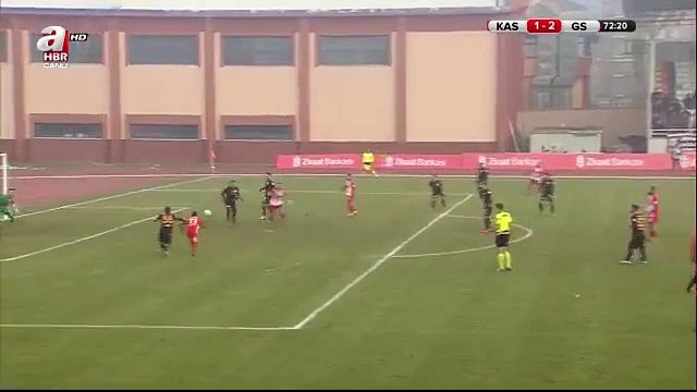 Kastamonuspor 1-2 Galatasaray SK - Fatih Özçelik Goal Turkiye Kupasi Group E - 23.12.2015