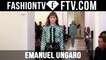 First Look at the Emanuel Ungaro Spring 2016 Runway Show Backstage in Paris | FTV.com