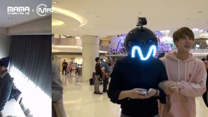 [2015MAMAxMPD] BTS 진 생일축하 몰래카메라 Jins surprise party 151210