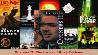 Read  Openers II The Lyrics of Roky Erickson PDF Free