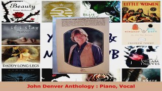 Download  John Denver Anthology  Piano Vocal Ebook Free