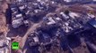 Scènes apocalyptiques : images filmées par un drone montrant les destructions à Damas