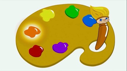 МУЛЬТИК ПРО ЦВЕТА: Кисточка Петти, учим цвета с малышами: ОРАНЖЕВЫЙ