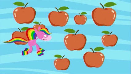Учим цвета: развивающие мультики для малышей ЛОШАДКА РАДУГА, цвета для малышей
