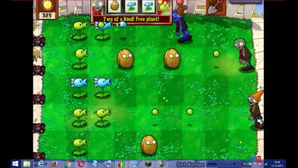 Plants vs Zombies PC gameplay 2015!