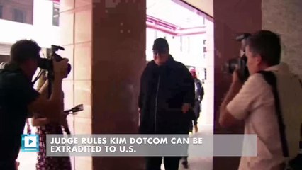 Judge rules Kim Dotcom can be extradited to U.S.