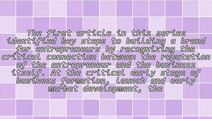 3 Steps to Build a Brand for Entrepreneurs Part 2