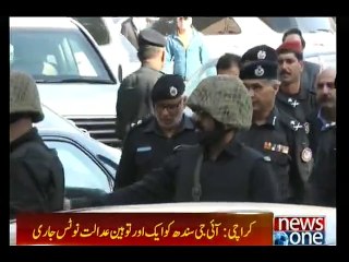 Court serves legal notice to IG Sindh in Contempt charges