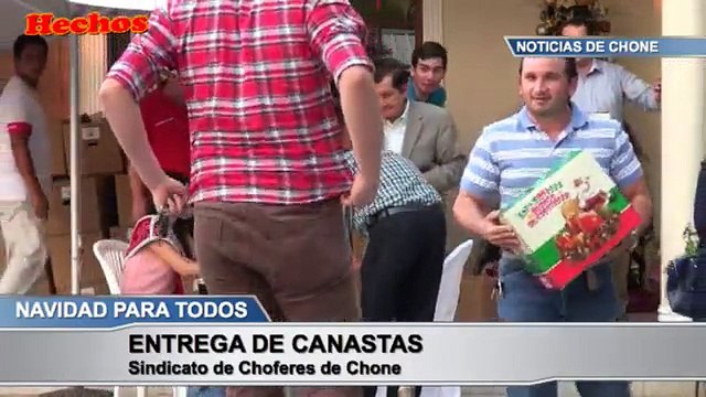 Entrega de Canastas Navideñas