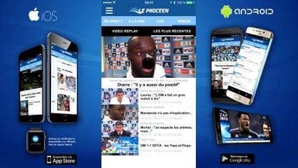 Présentation de l'application Le Phocéen iOS et Androïd