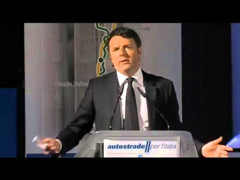 Renzi all’inaugurazione della Variante di Valico della A1 (23.12.15)