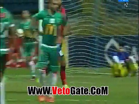 احمد جعفر يتقدم بالهدف الاول بتروجيت فى مرمى الاتحاد