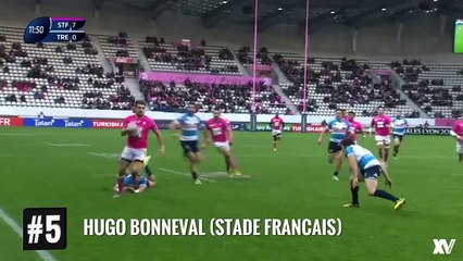 Le Top 5 des plus beaux essais de la 4e journée de Champions Cup