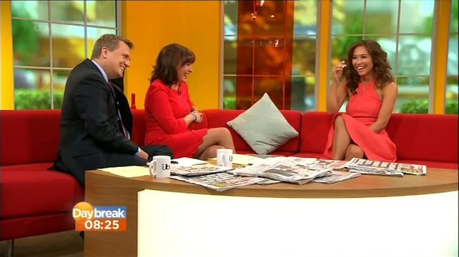 MYLEENE KLASS: : itv Daybreak 10 Sept 2013