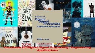 PDF Download  Handbook of Digital Signal Processing Engineering Applications PDF Full Ebook