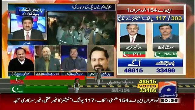 MQM's Mian Ateeq Ran Away From Show After Hamid Mir Hard Questions