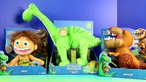 Disney Pixar The Good Dinosaur Talking Butch & Spot With Walking Talking Arlo