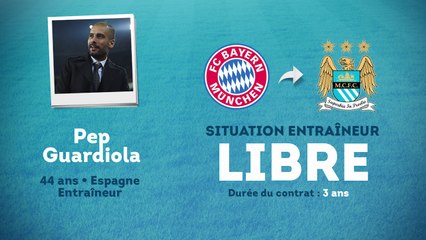 Officiel : Pep Guardiola signe à Manchester City !